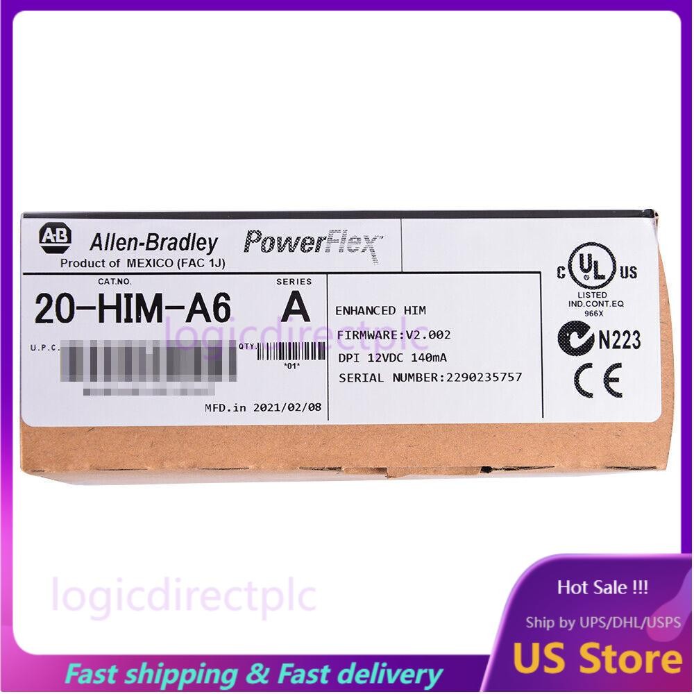 NEW Sealed Allen Bradley 20-HIM-A6 Powerflex Module 20HIMA6 US STOCK
