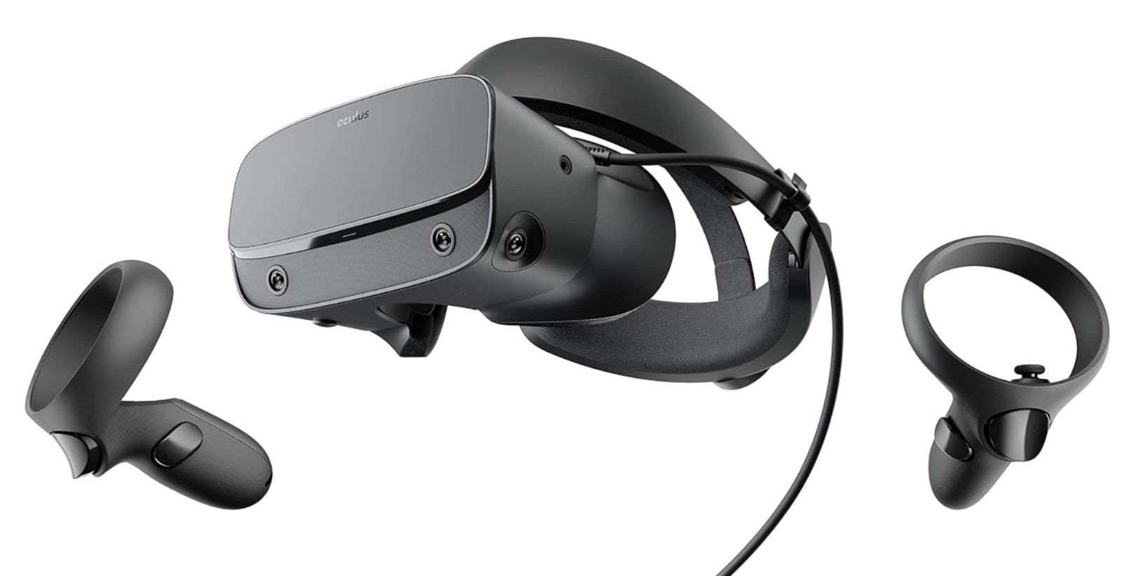 Oculus Rift PC-Powered VR Gaming Headset with 2 Sensors, Controllers and Remotes