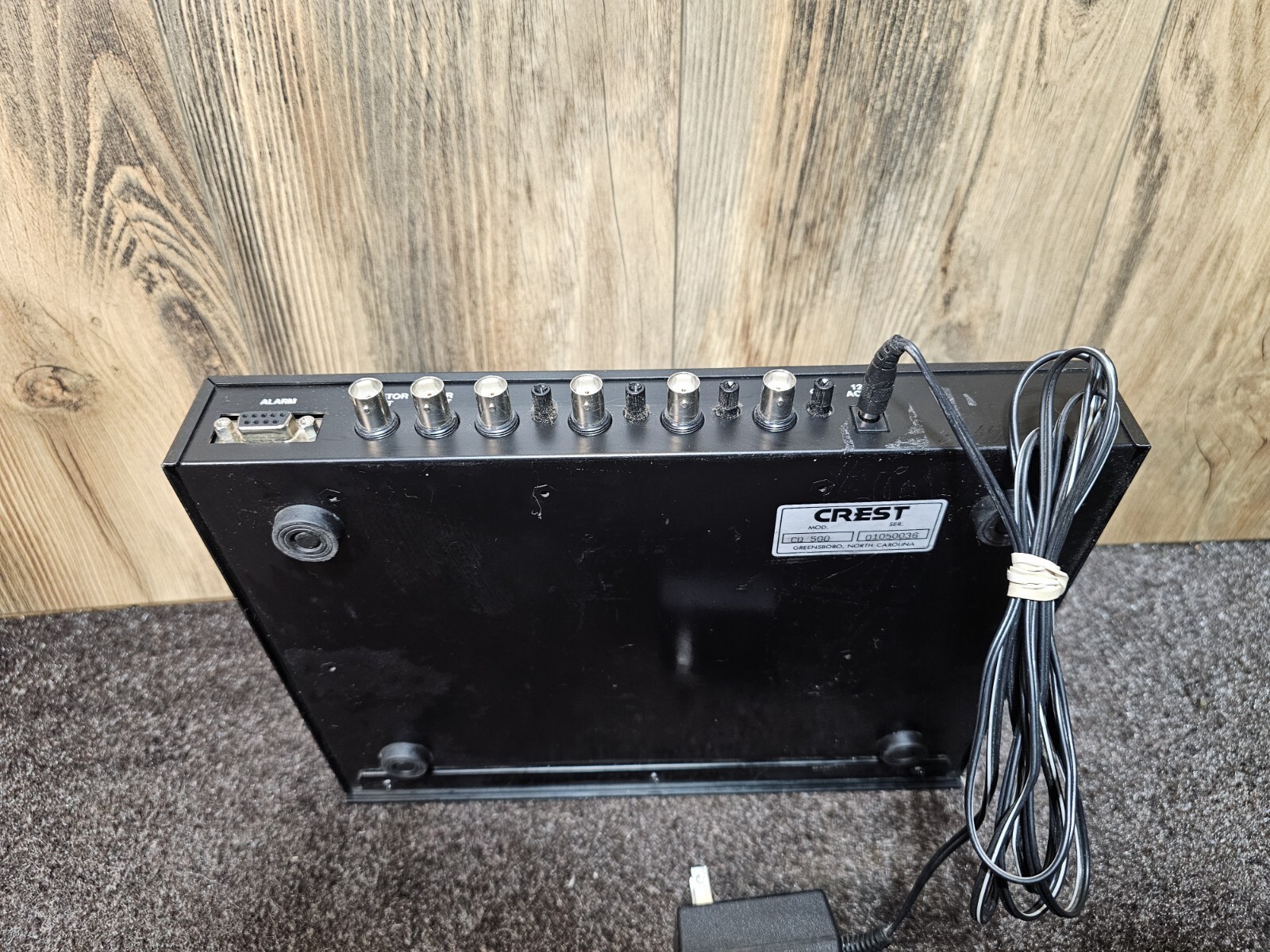 Crest CQ-500 B/W Real Time Quad Screen Compressor
