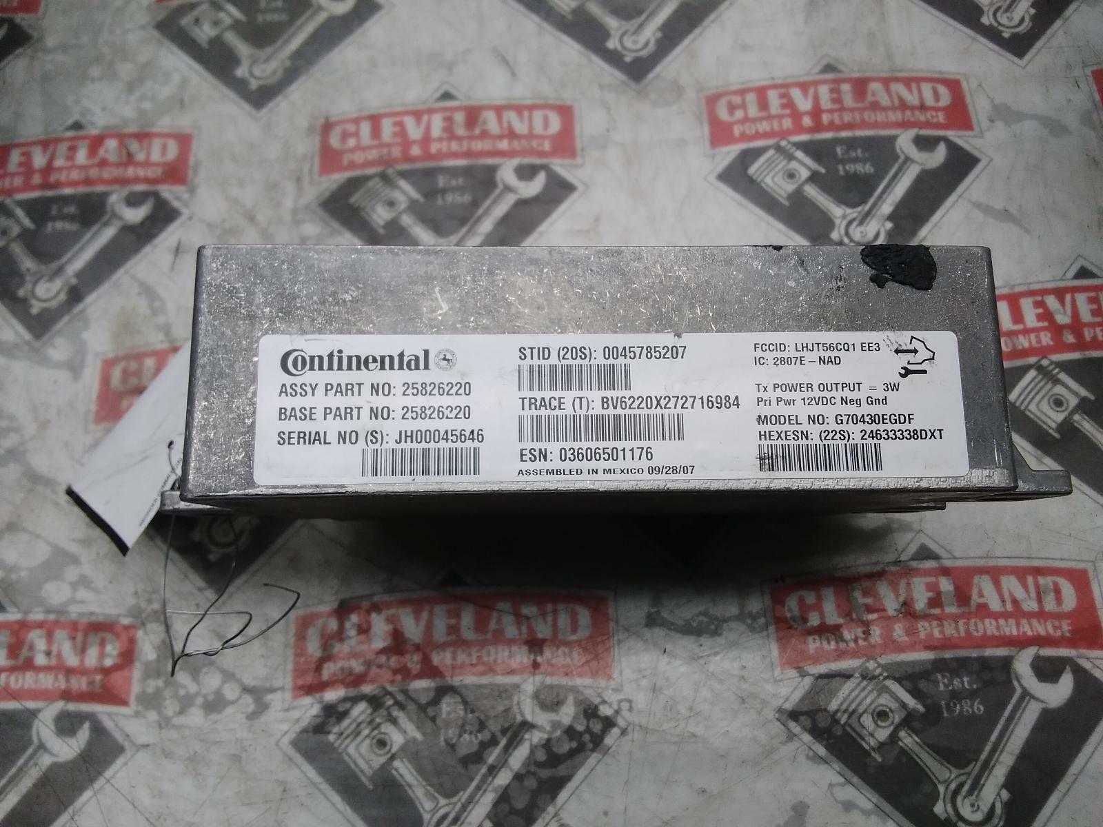 2008 Corvette OEM OnStar Communication Module 25826220
