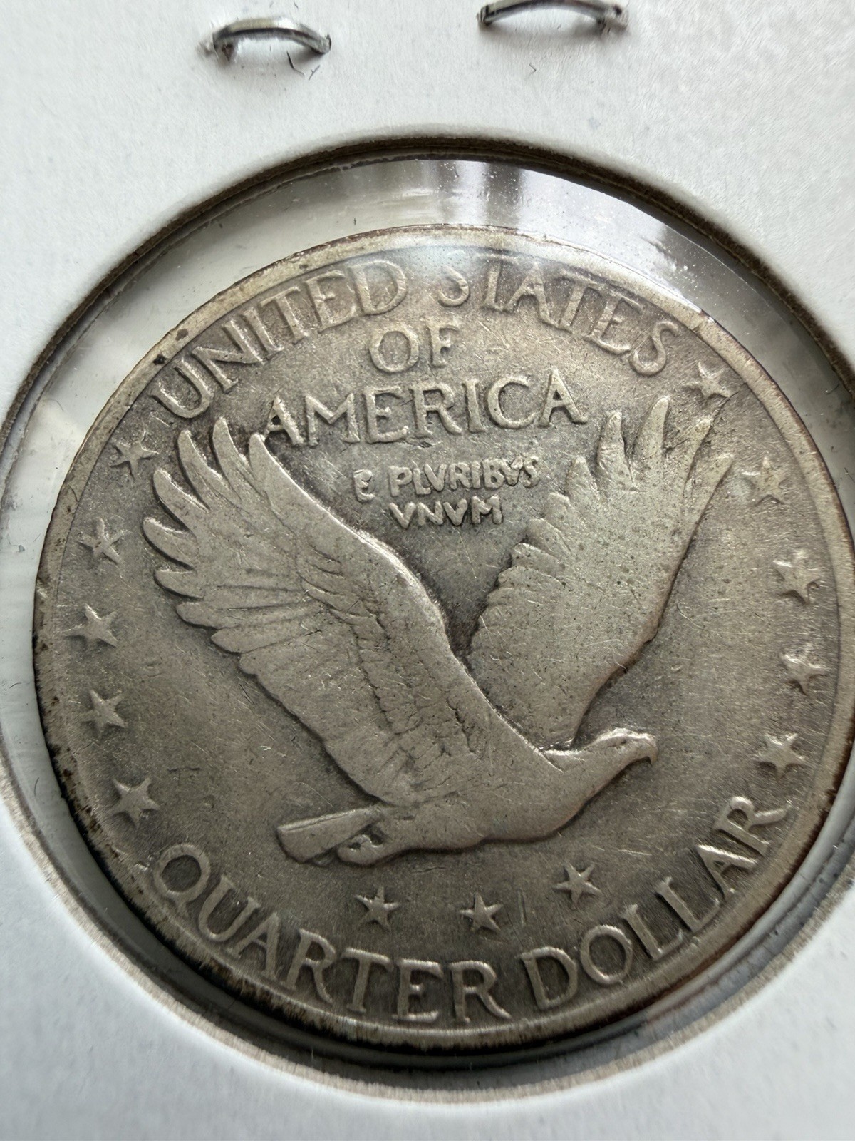1917 Type 2 Standing Liberty Quarter With Readable Date!