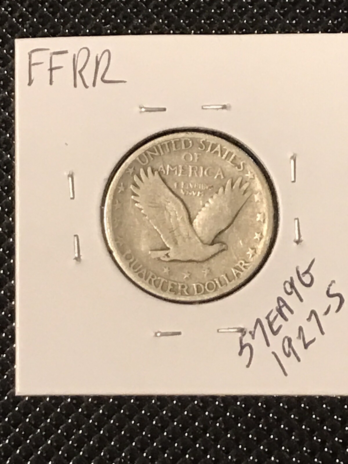 1927-S Liberty Standing Quarter Key date