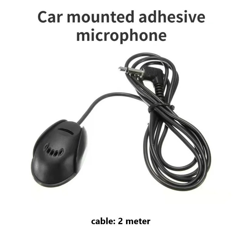 Car Audio Microphone 3.5mm Clip Jack Plug Mic Stereo Mini Wired External Micro