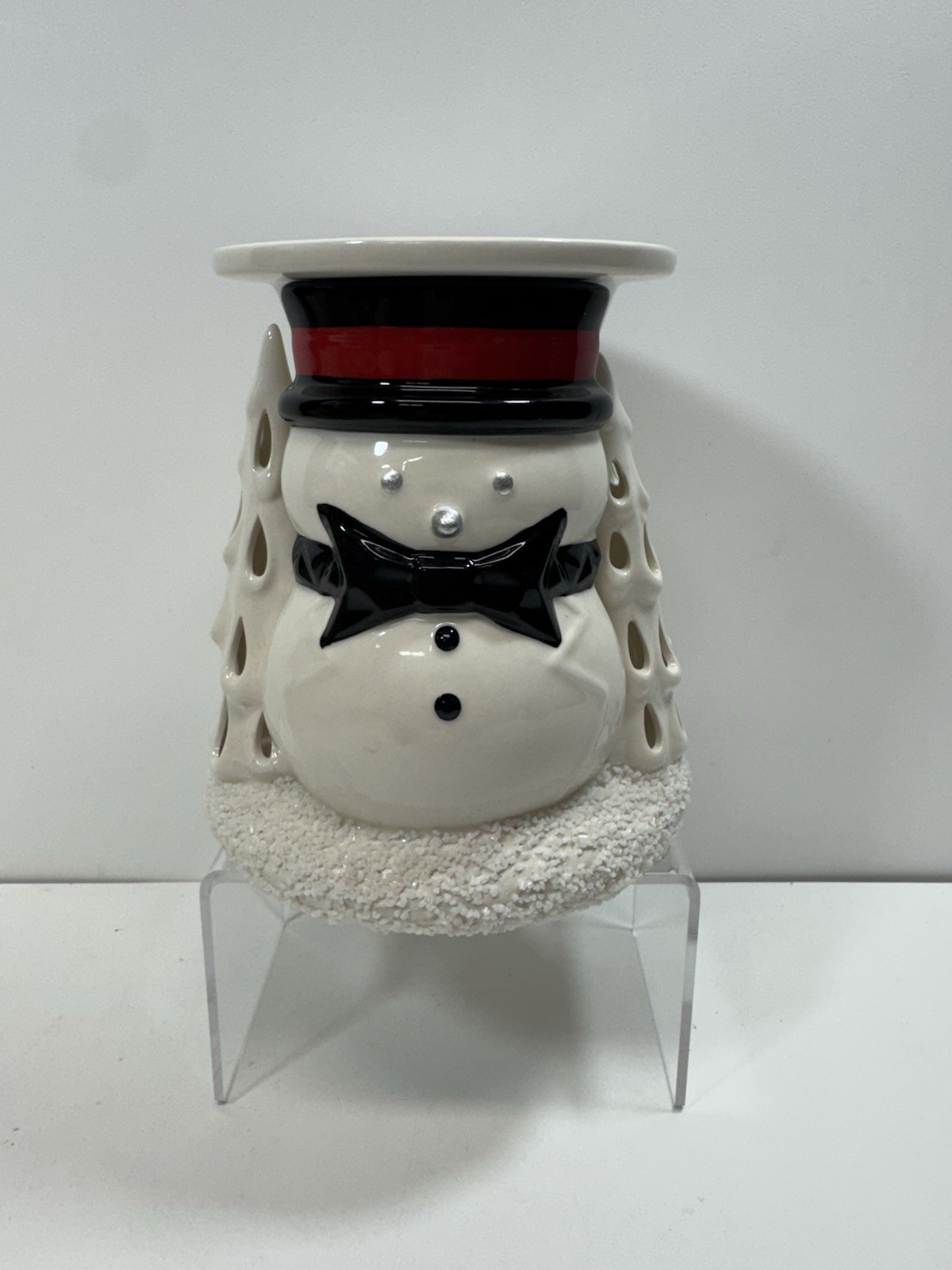 Yankee Candle Jackson Frost Christmas Snowman Tealight Tart Warmer