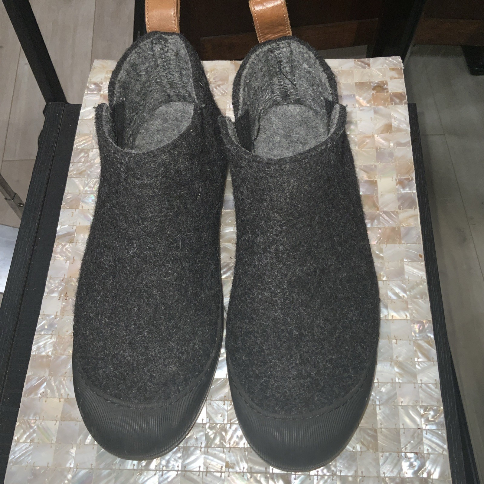 Hucberry Wool Outdoor Slippers Men 11