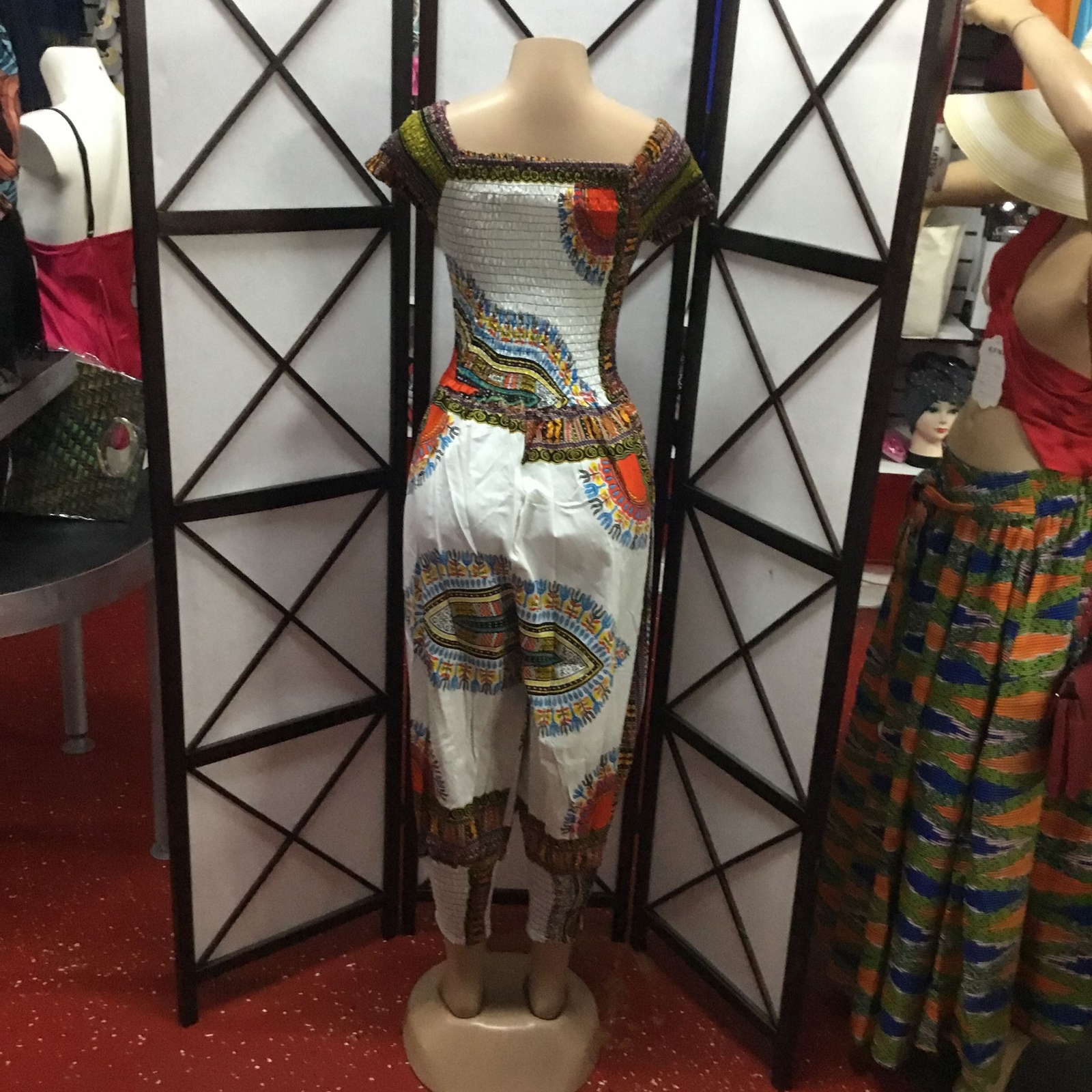 Dashiki Jumpsuit