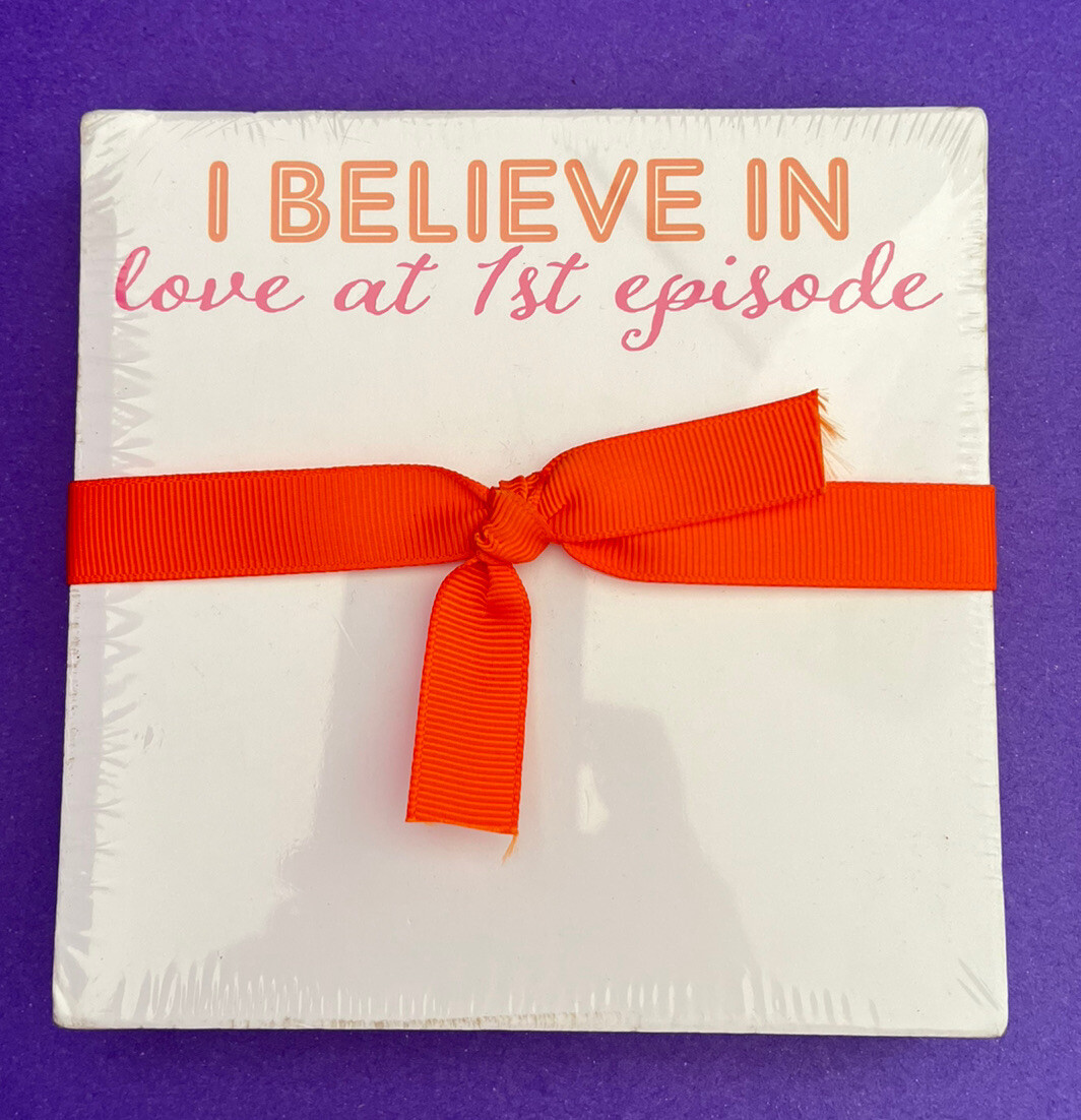 Rosanne Beck Collections Luxe 65 Card stock Notepad” I BELIEVE IN LOVE “ SALE!