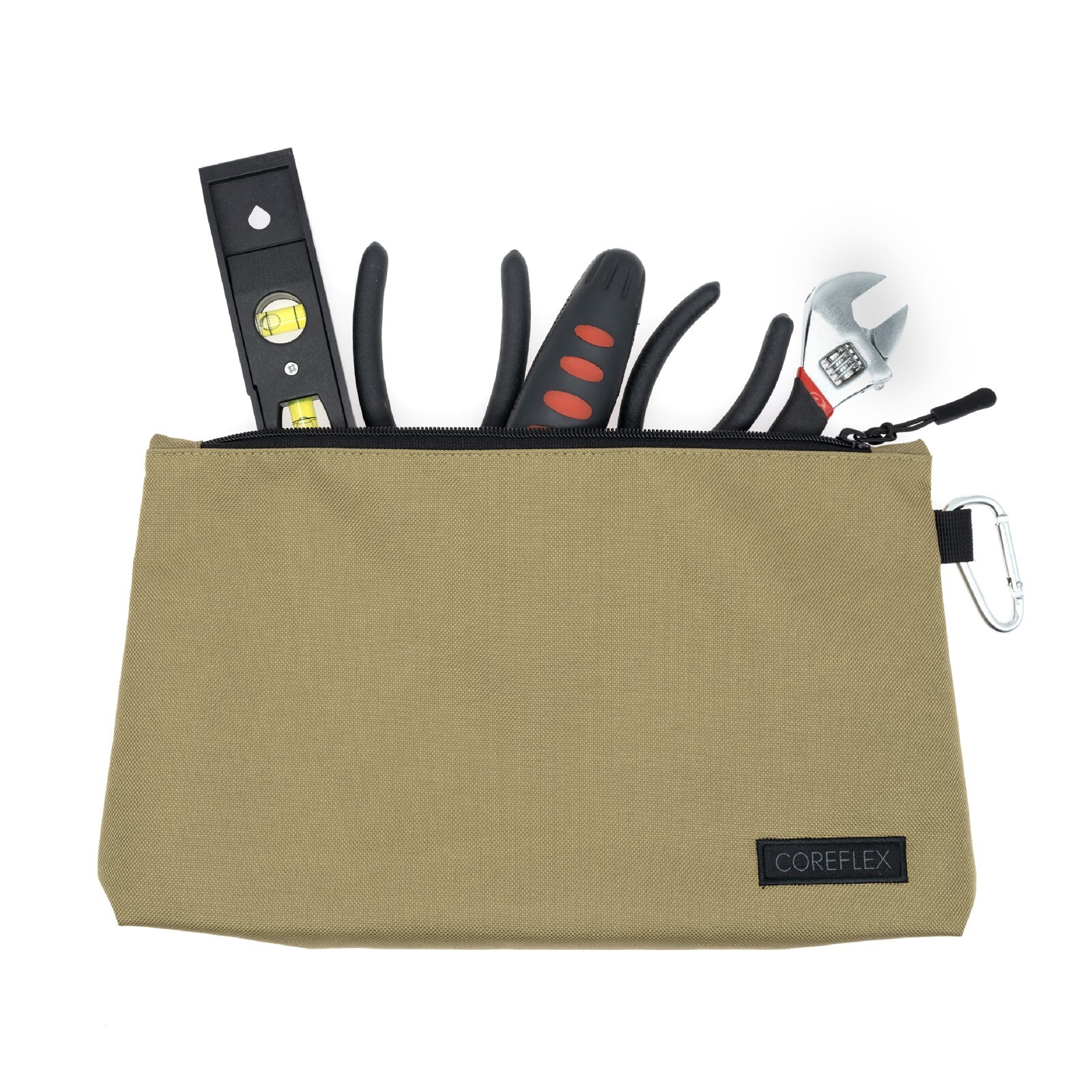 Coreflex 6 Pack Tool Pouch Zipper Bag, Small Tool Bag, Multipurpose Storage