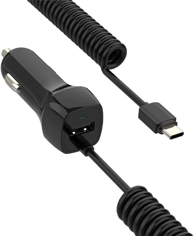 Power Car Charger w/USB Charging Port for Motorola Moto G (2025)
