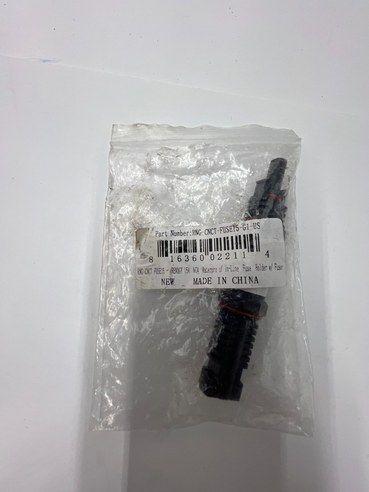 Renogy RNG-CNCT-FUSE125-G1-US ANL Solar Connector Waterproof In Line Fuse Holder