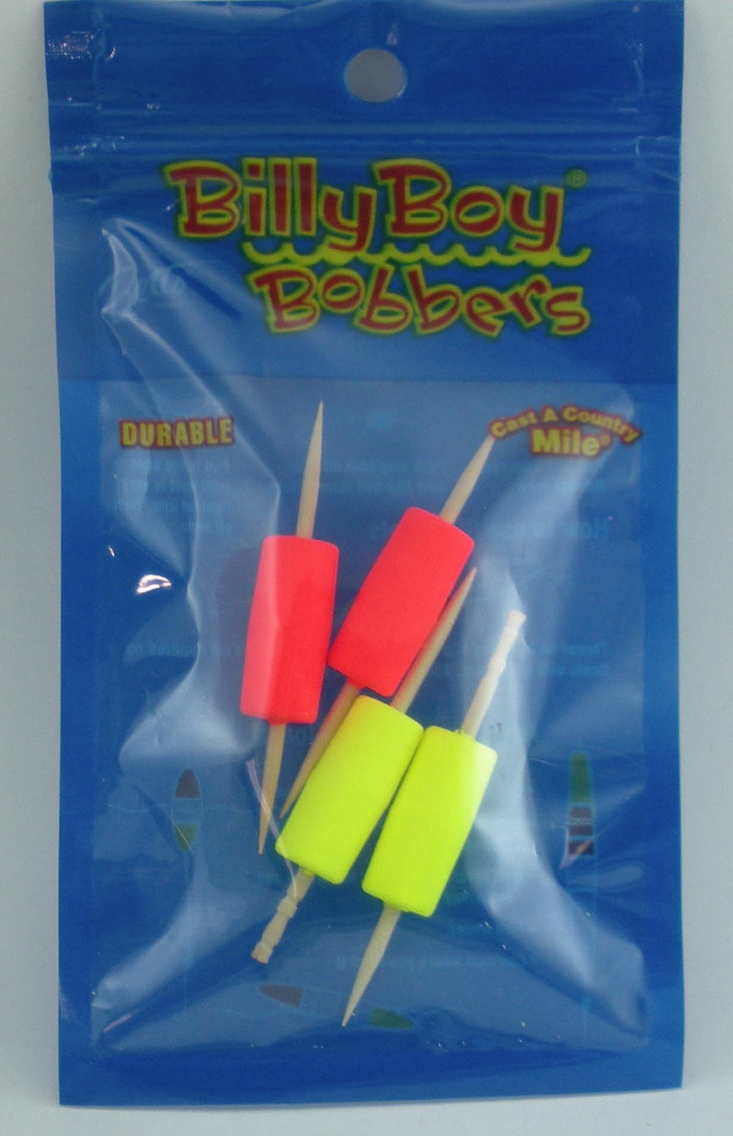 Betts MTF 1in Toothpick Float Assorted Colors 4ct
