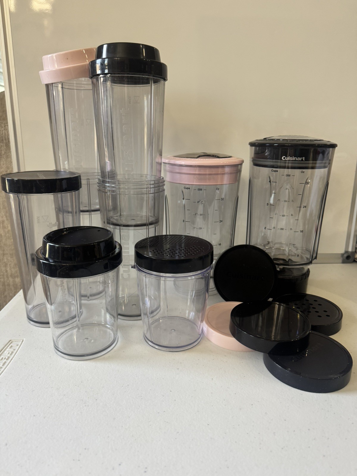 Cuisinart Blender Drink Ware Lids And Containers Great Condition