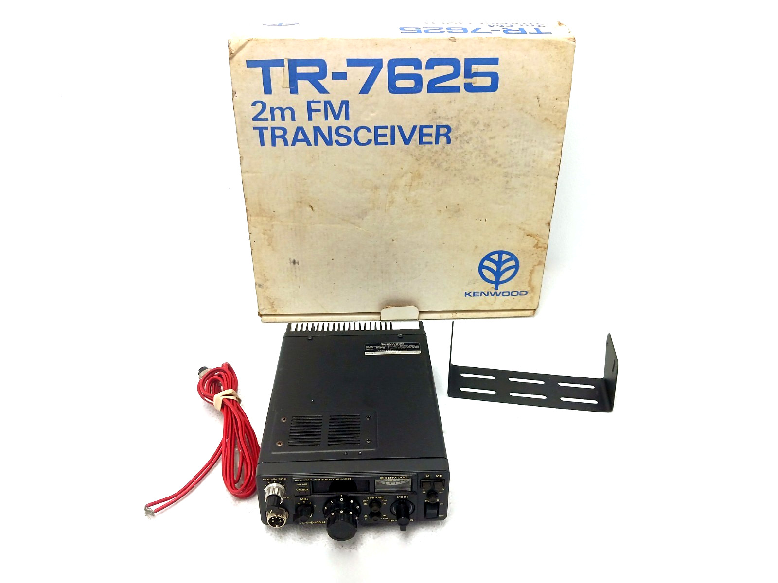 Vintage Kenwood TR-7625 2 Meter FM Amateur Radio Transceiver - READ DESCRIPTION