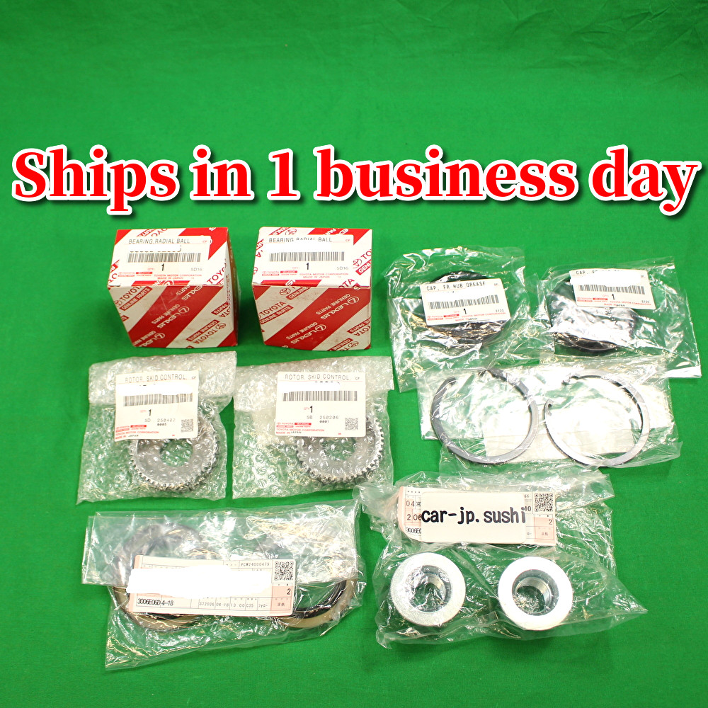 Toyota Genuine ALTEZZA Lexus 2001-2005 IS300 Front Axle Hub Bearing Overhaul Set