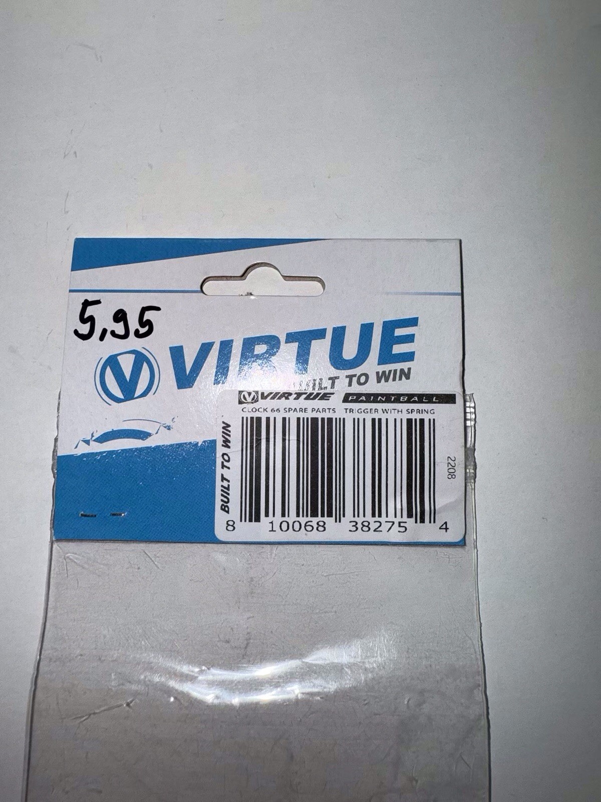 Virtue Clock 66 Trigger With Spring New