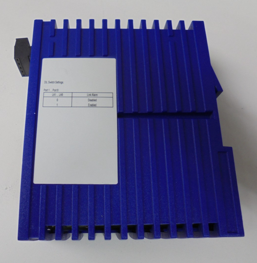 Hirschmann RS2-TX 8 Port Rail Switch Broken Clip