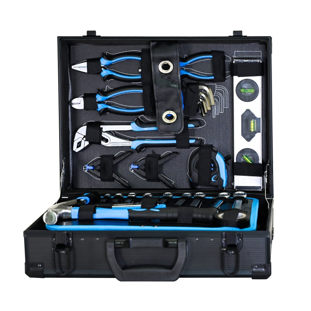247 Piece Combined Maintenance Tool Suitcase Basic Home General Machinery Tool