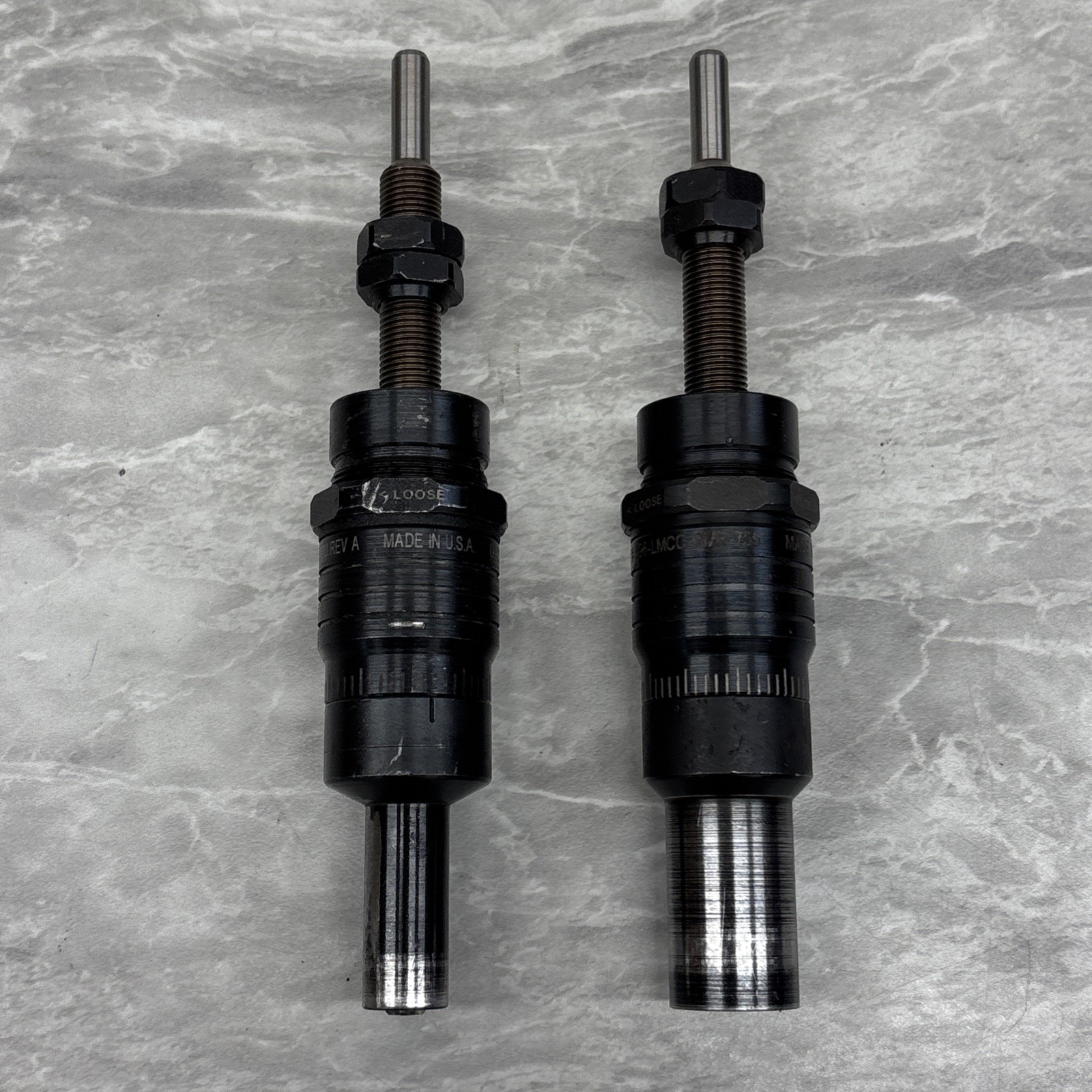 Wescon Microstop Reamer 1/4-28 Lot of 2 .500" & .750"