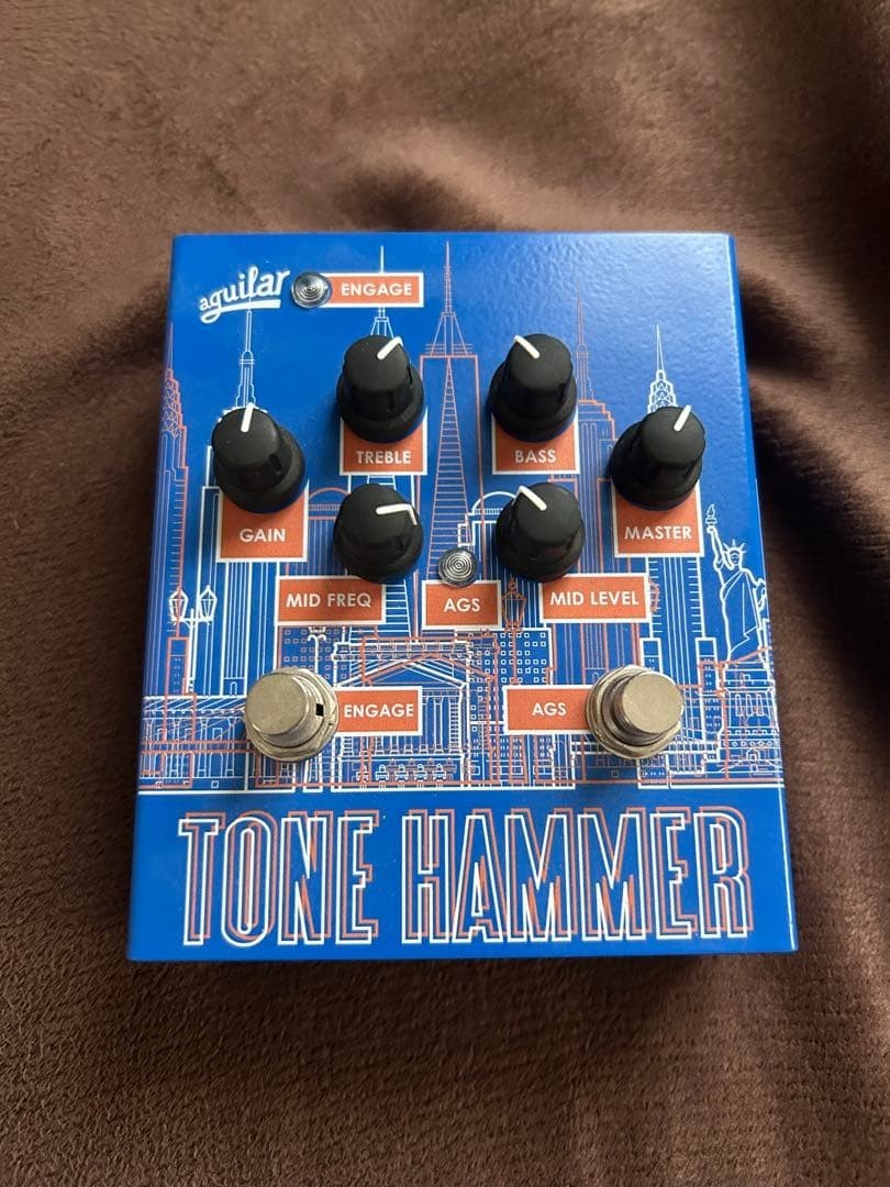 Aguilar Tone Hammer LTD NYC Bass Preamp DI Direct Box Limited Edition Used