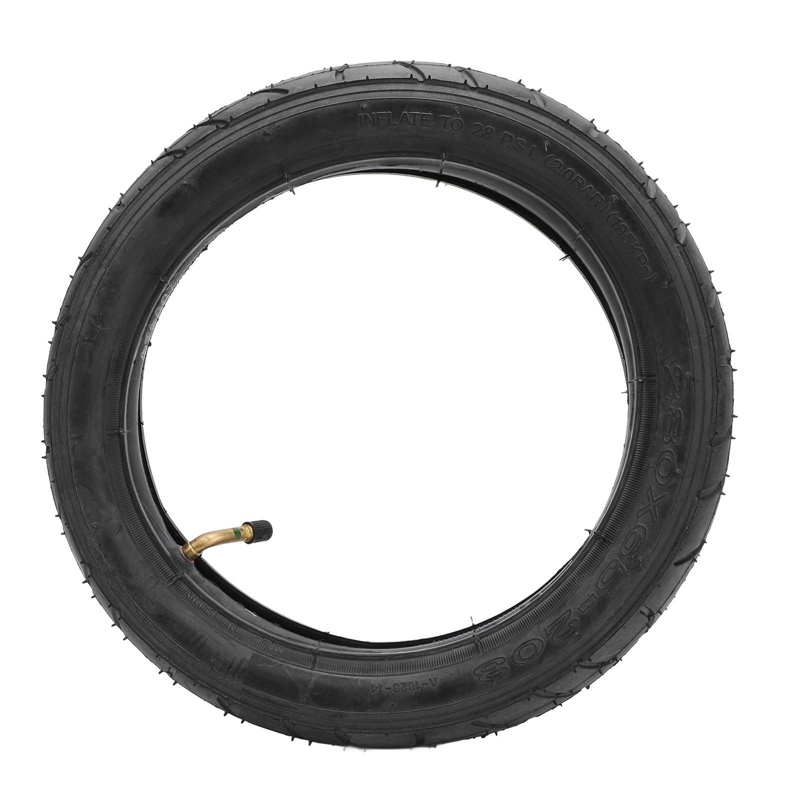 Kids Bike Tire Replacement With Inner Tube Inflatable For Baby Stroller