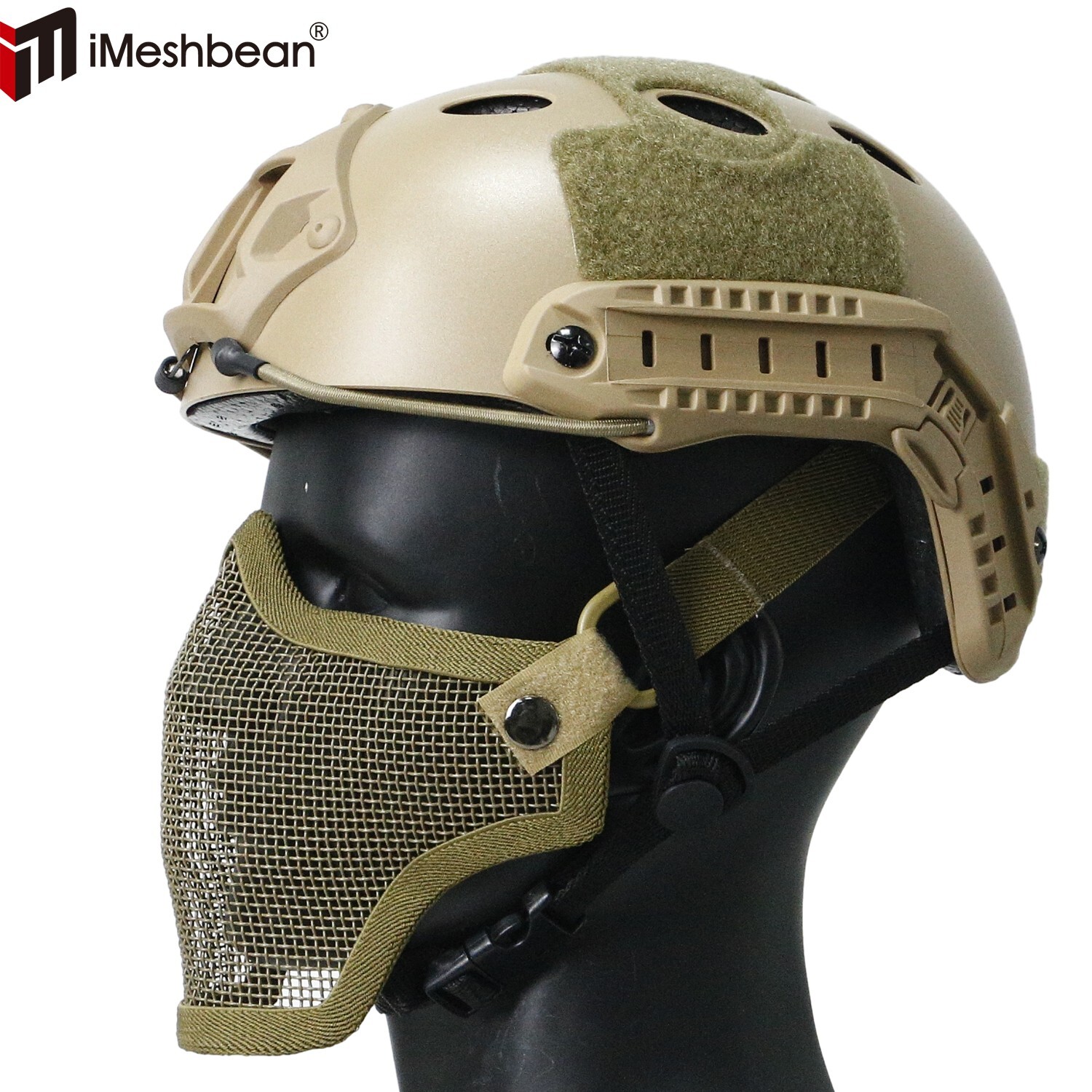 Tactical Airsoft Paintball Protective Combat FAST Helmet Riding Gaming Climbing