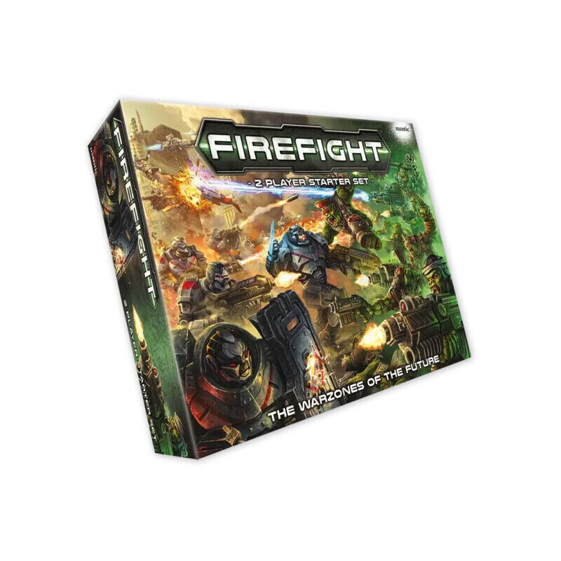 Firefight Battle of Cabot III 2-Player Starter Set  Marauders Enforcers MGFFM106