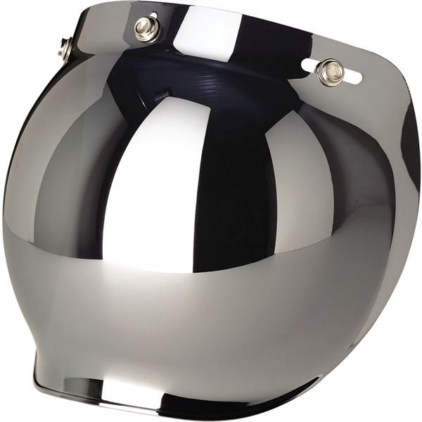 Z1R 3-Snap Bubble Faceshield | Mirror | Sz One Size Fits All