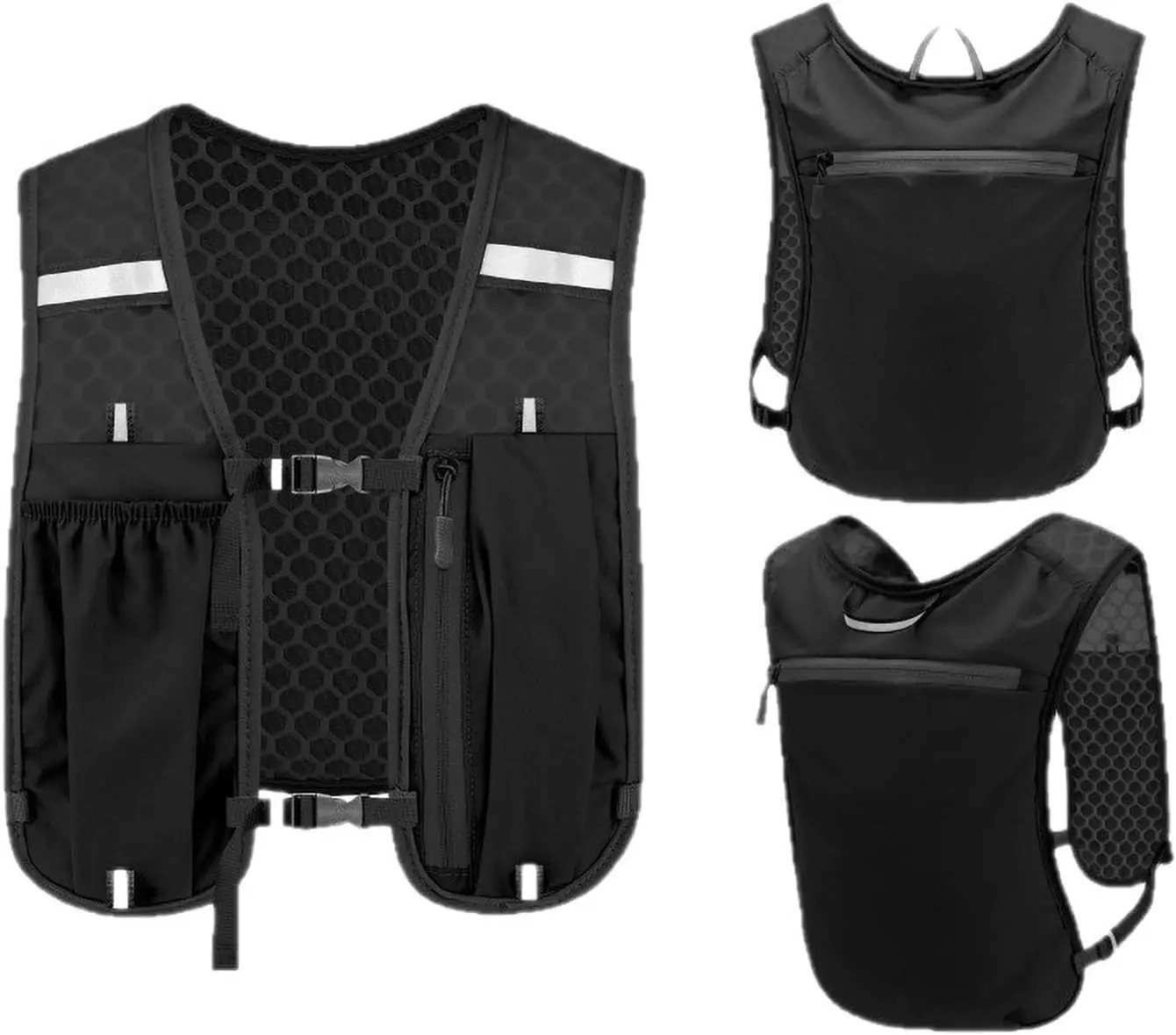 Running Hydration Vest Backpack Marathon Race Hiking Cycling Water Pack