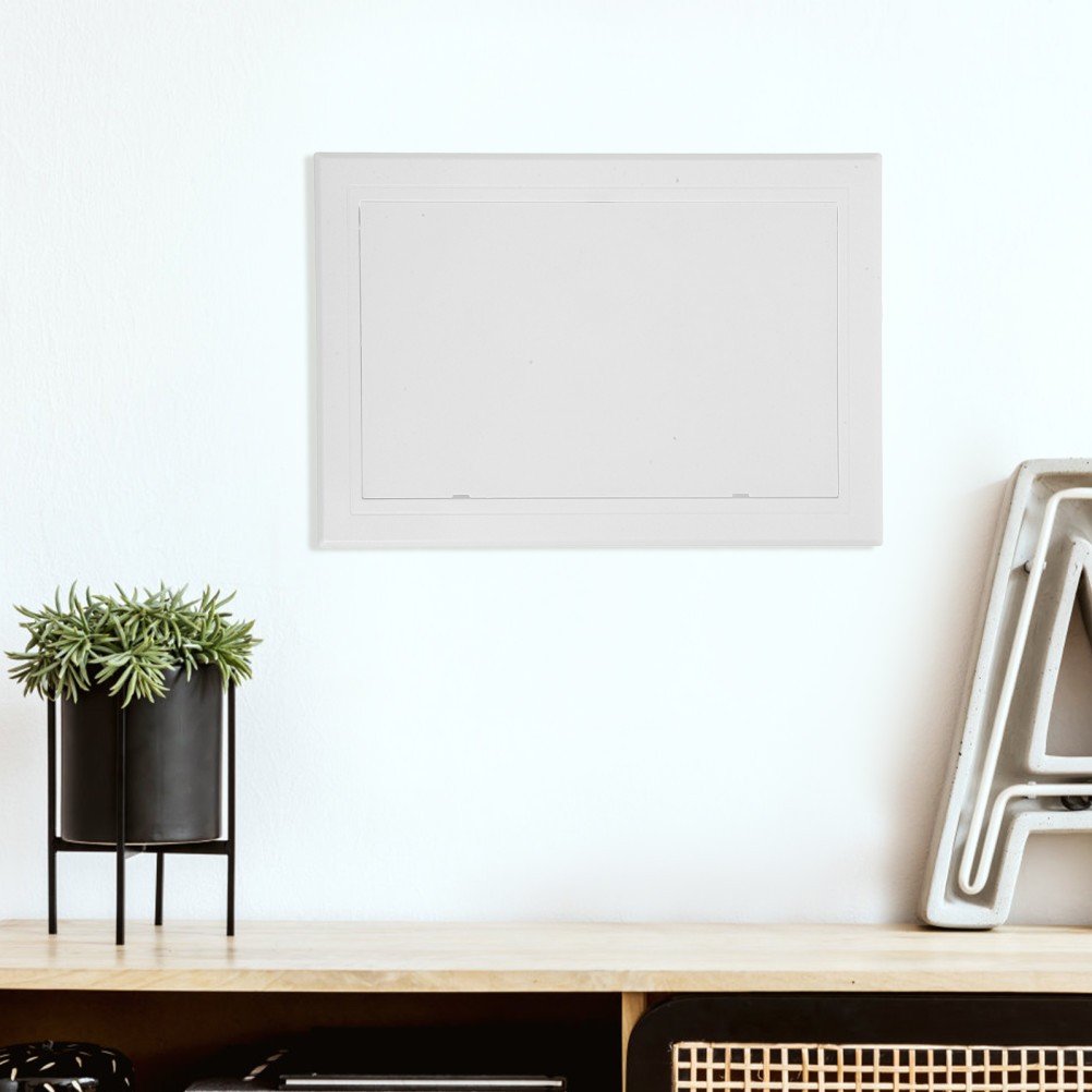 Wall Access Panel For Drywall Ceiling With White ABS Decorative Cover