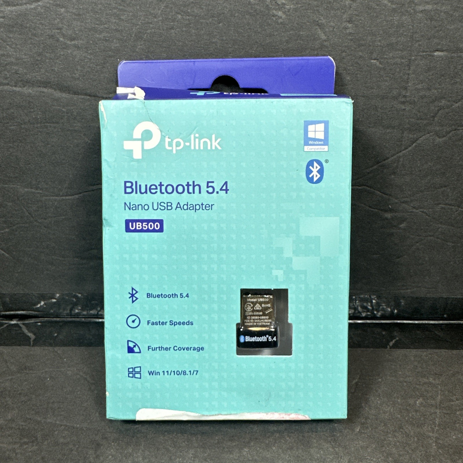 TP-Link UB500 Bluetooth 5.0 Bluetooth Adapter for Desktop Computer/Notebook