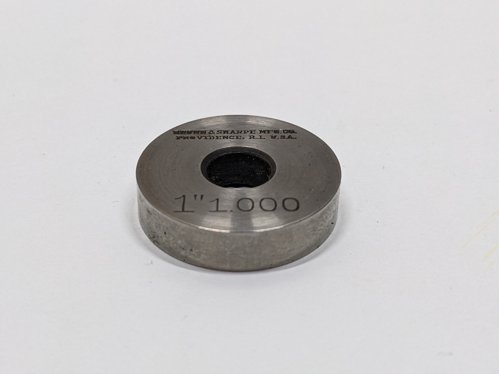 Brown & Sharpe 1” Round Micrometer Standard Setting Gage