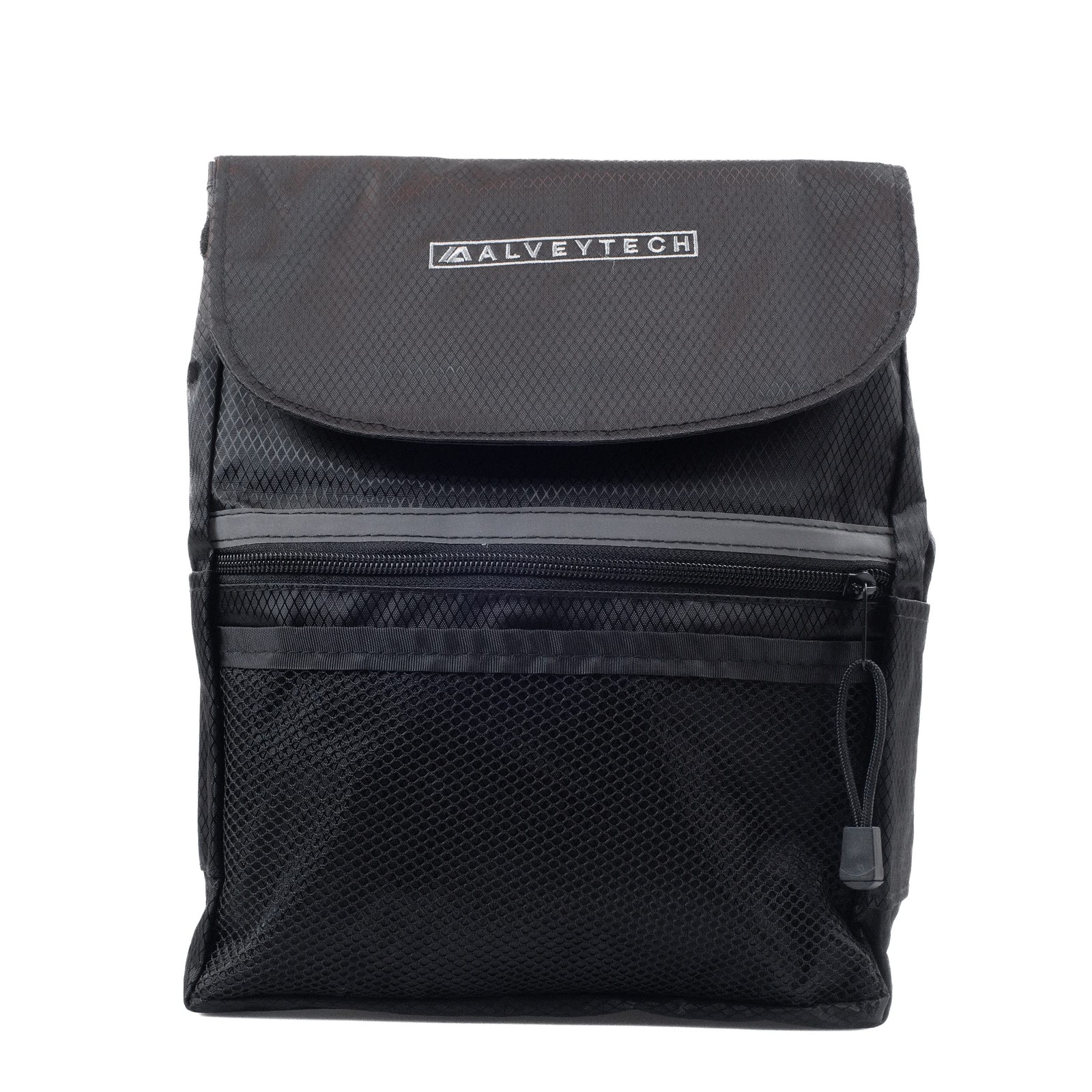 AlveyTech Large Tiller Bag for Mobility Scooters (Black) - Durable