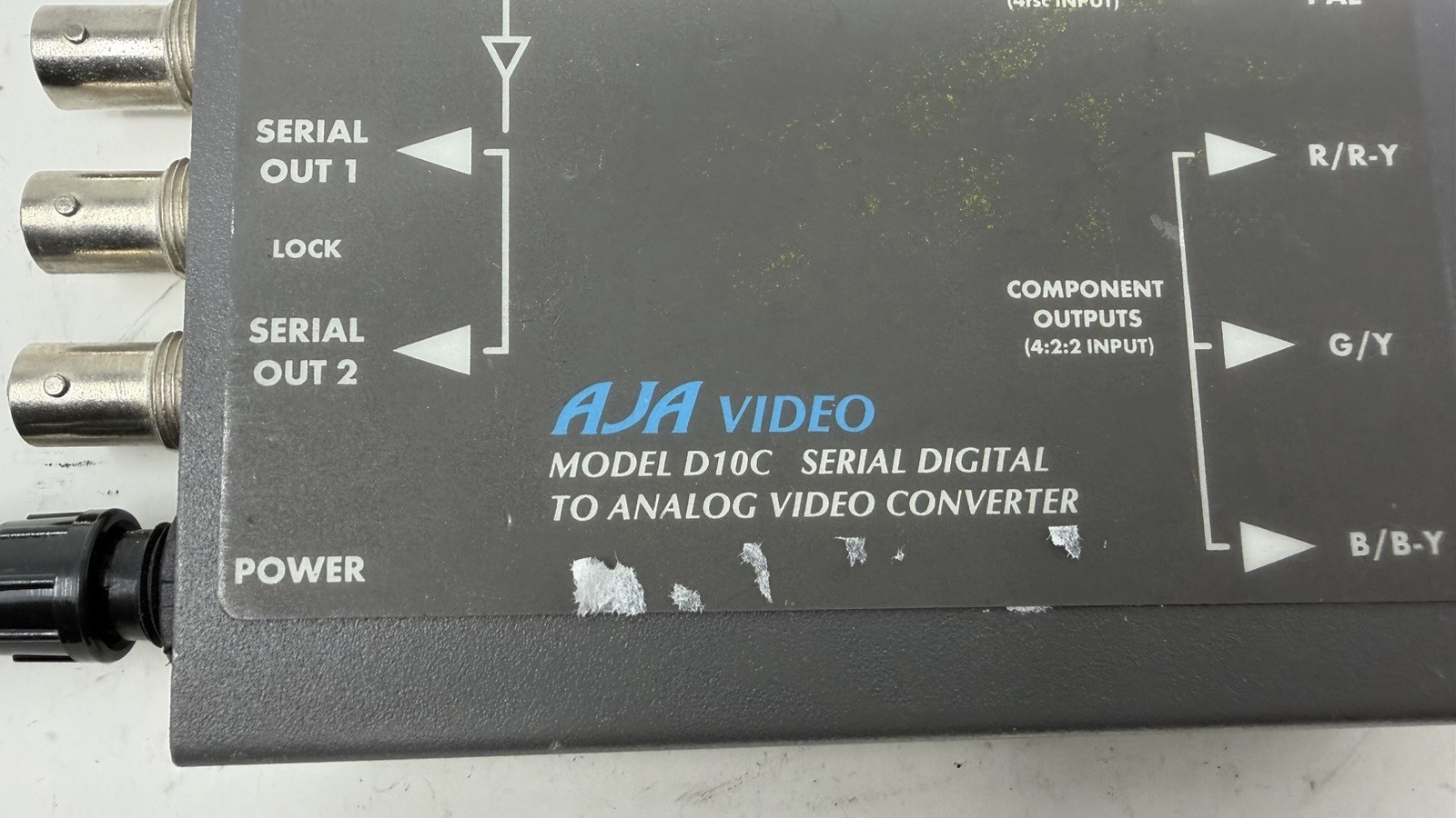 AJA Video D10C Serial Digital to Analog Converter – Component/Composite