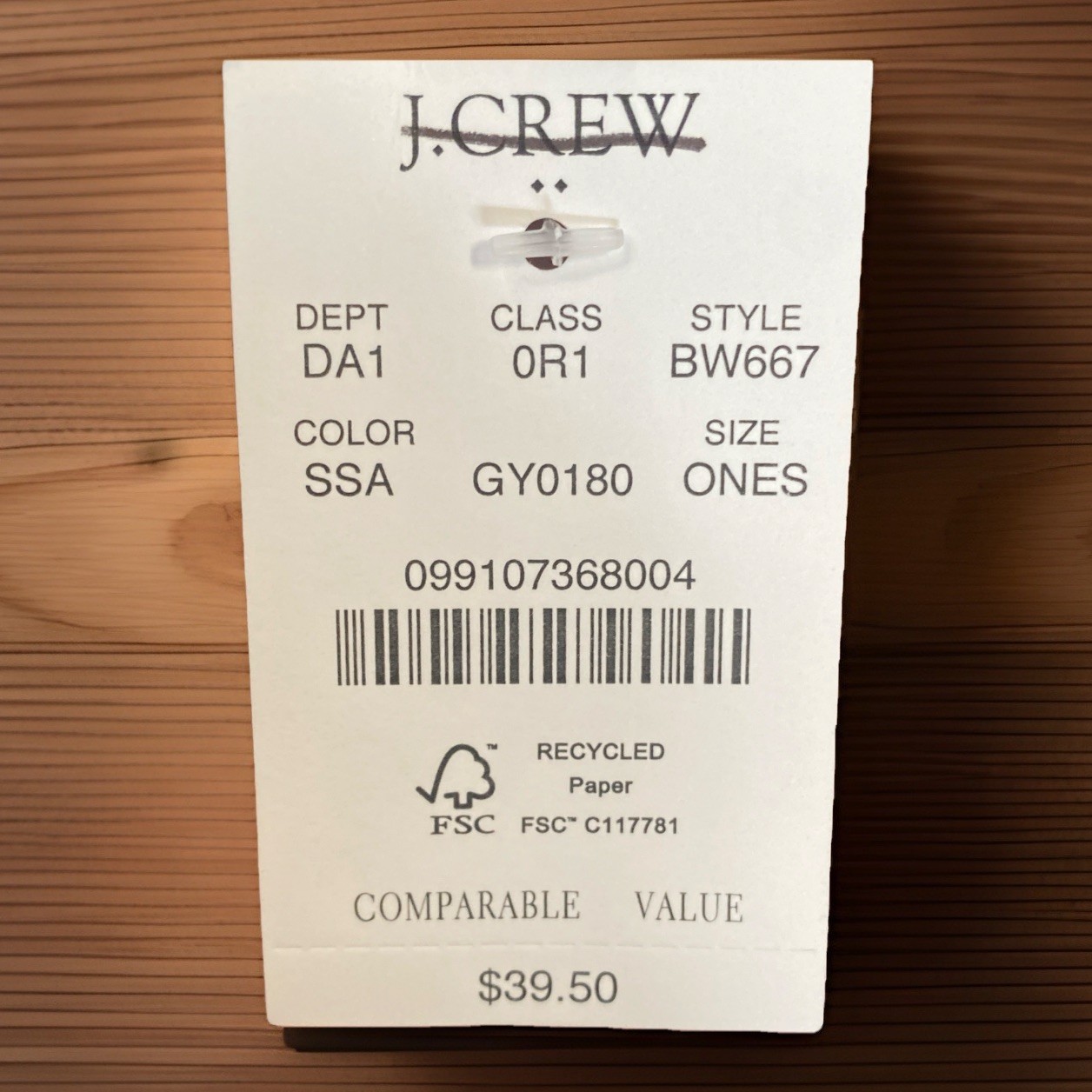J Crew Linen Hat One Size Fits All Adjustable NWT MSRP 39.50