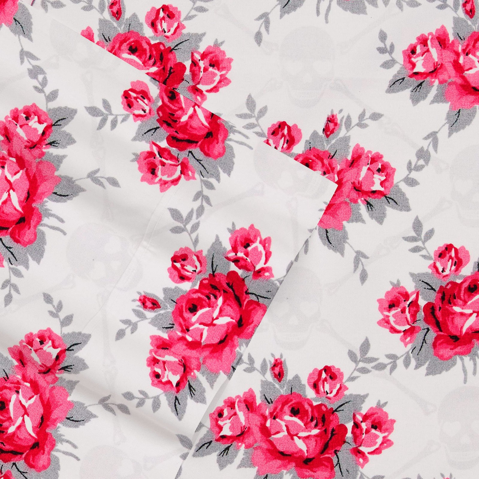 Betsey Johnson - Full Bed Sheets, Soft Lightweight Bedding, Fade Wrinkle Re...