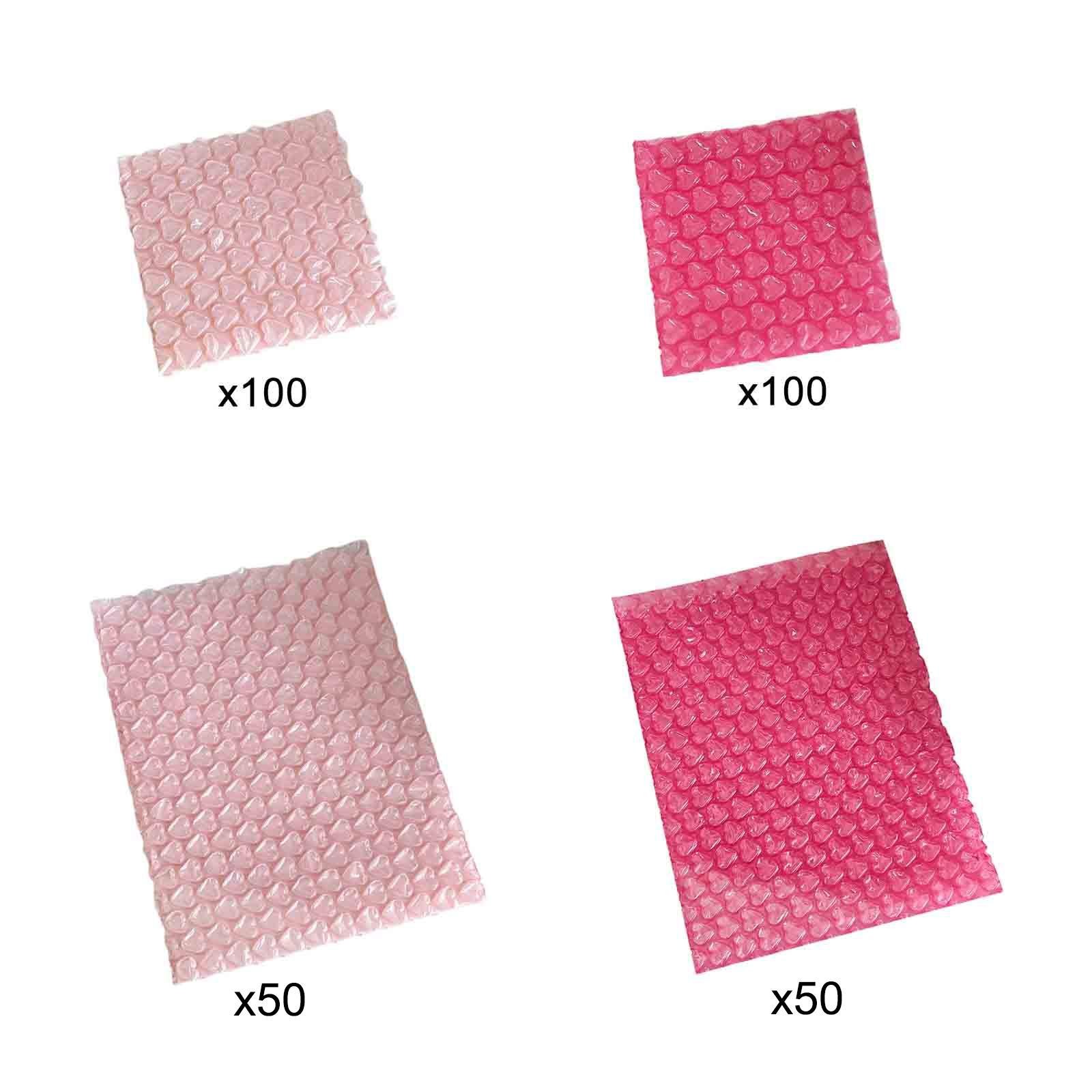 100x Bubble Out Bags Package Cushioning Covers Shockproof Anti Static Double