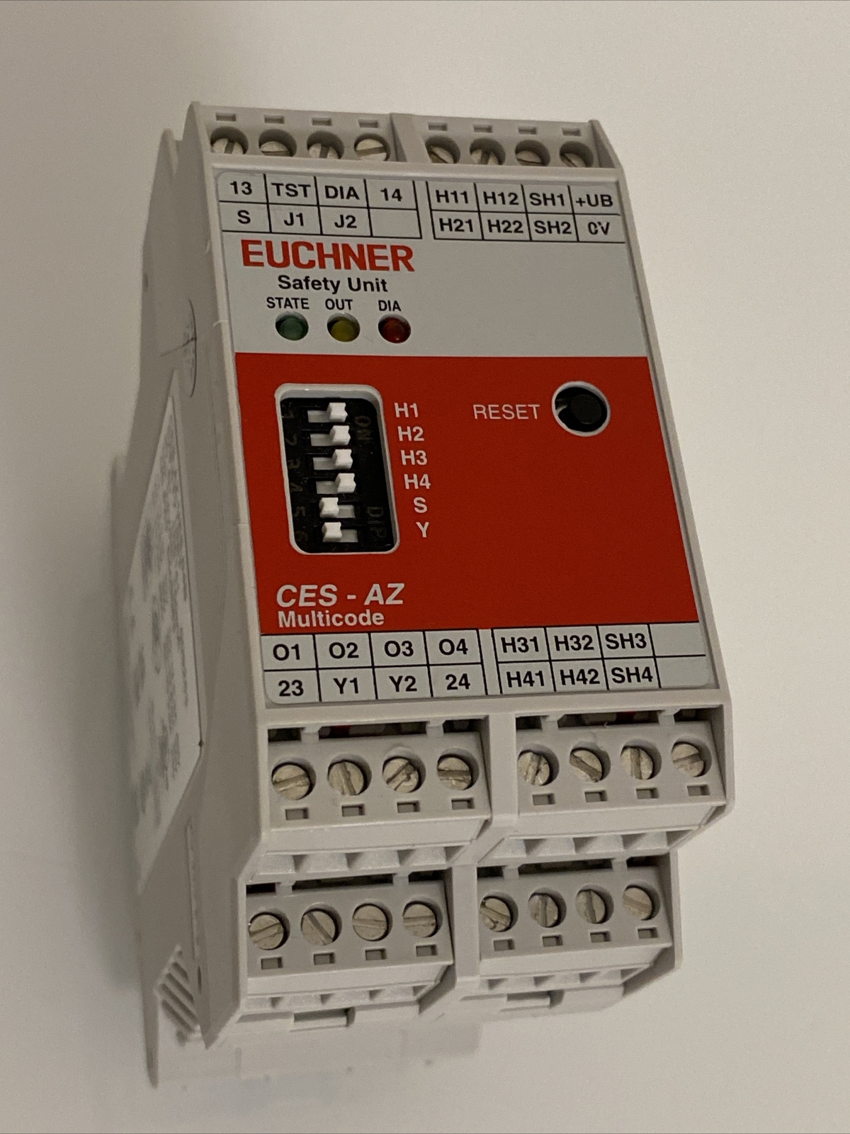 Euchner Safety Unit CES-AZ-UES-04B ID. No. 105141 Evaluation Device Excellent Condition