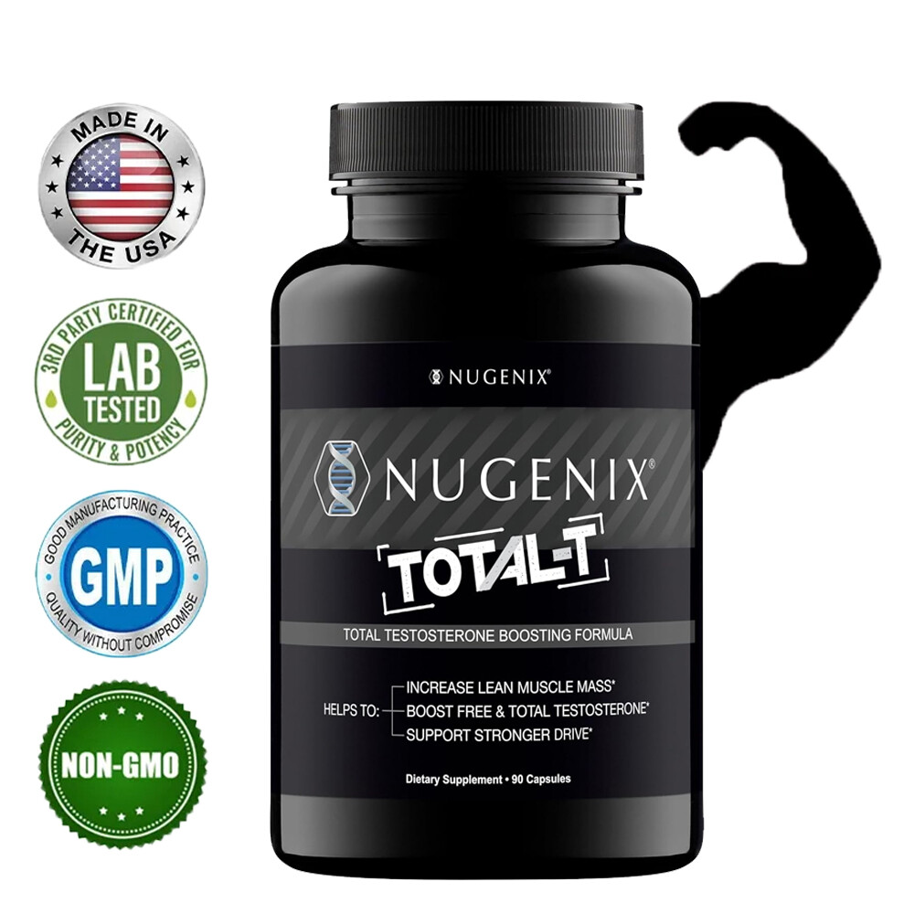 NUGENIX TOTAL-T Capsules -Testosteron Booster for Men, Energy & Stamina 90pcs
