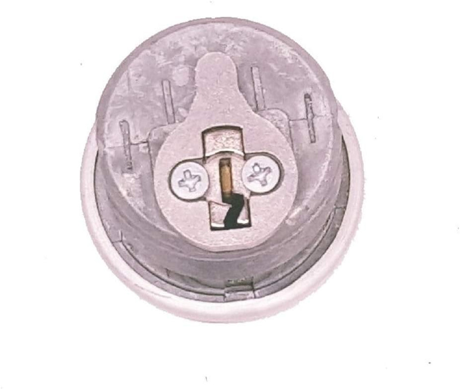 Cylinder Locks - Mixed (Double Cylinder, Aluminum Silver, 2 Pack)