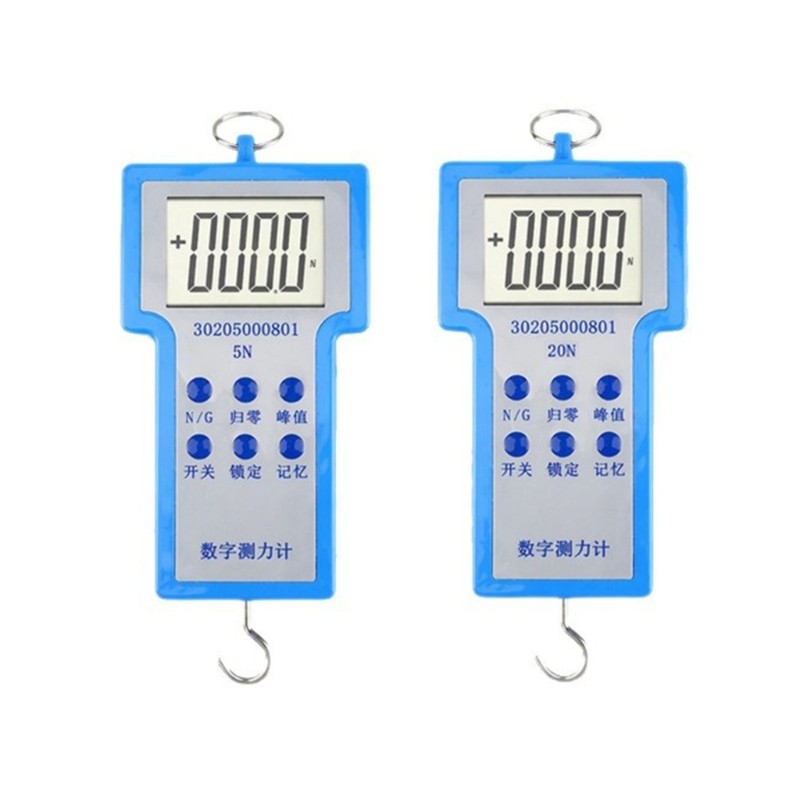 Plastic Force Measurement Gauge With Digital Display For Physics Experiment