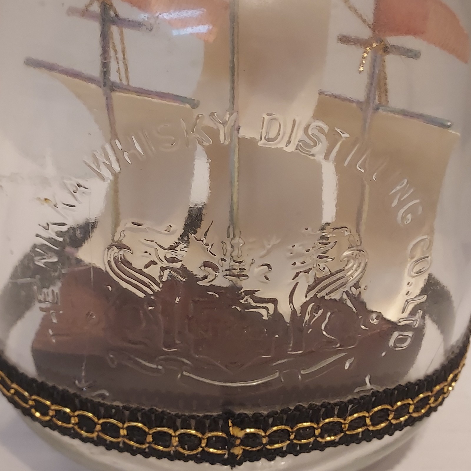 Nikka Whisky bottle ship