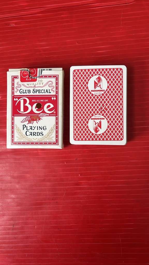 Vintage RARE Menominee Casino  Playing Cards Wisconsin Full Deck #275