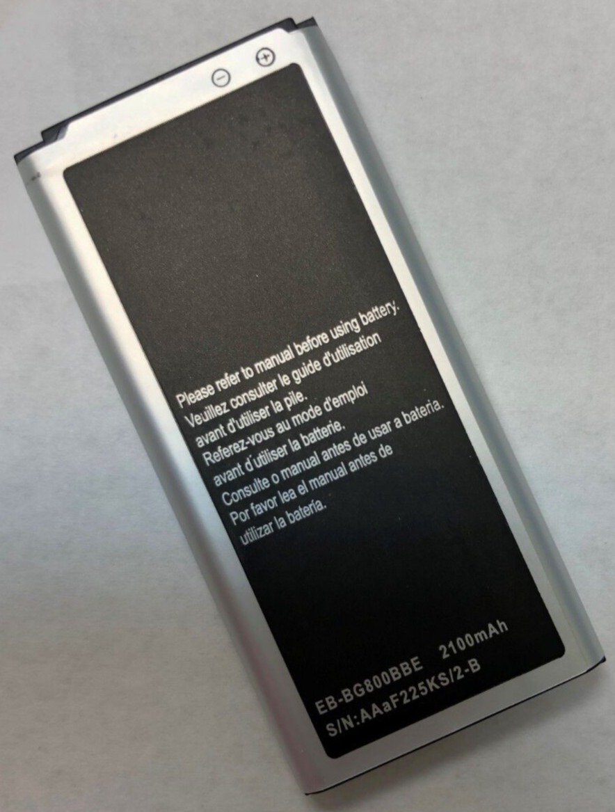 Replacement Battery for Samsung Galaxy S5 Mini SM-G800 EB-BG800BBU 2100mAh