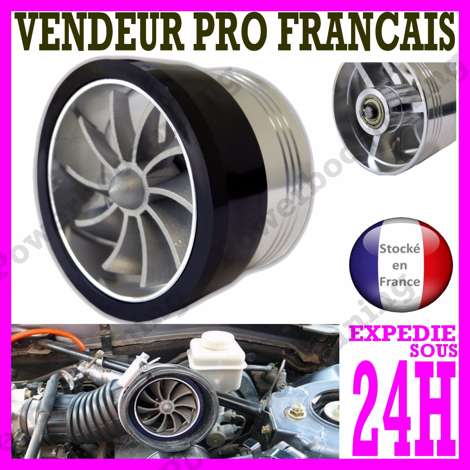 Turbo Vortex Air Filter Turbine For Seat Ibiza Cordoba Leon