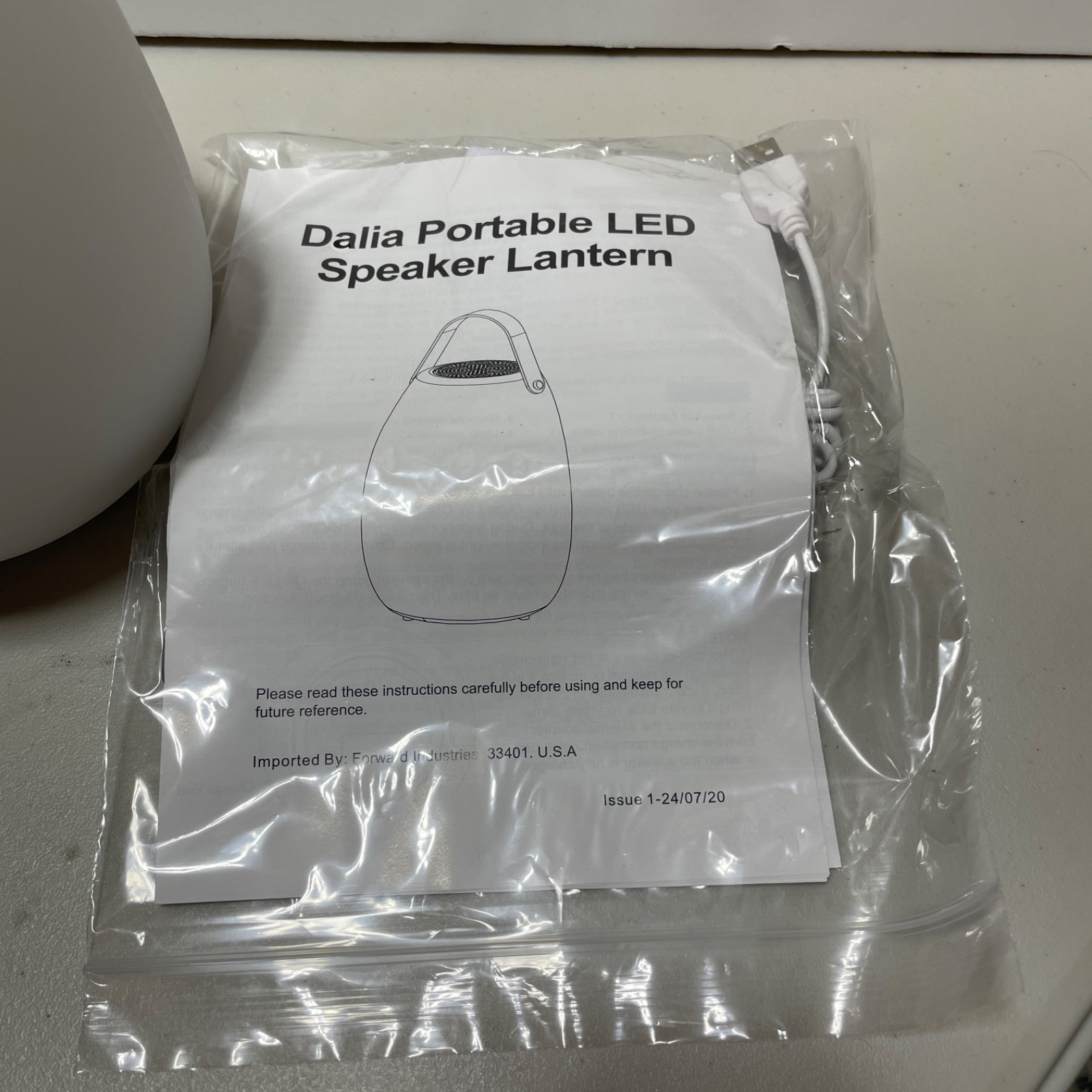 Koble Dalia Speaker Lantern New In Box