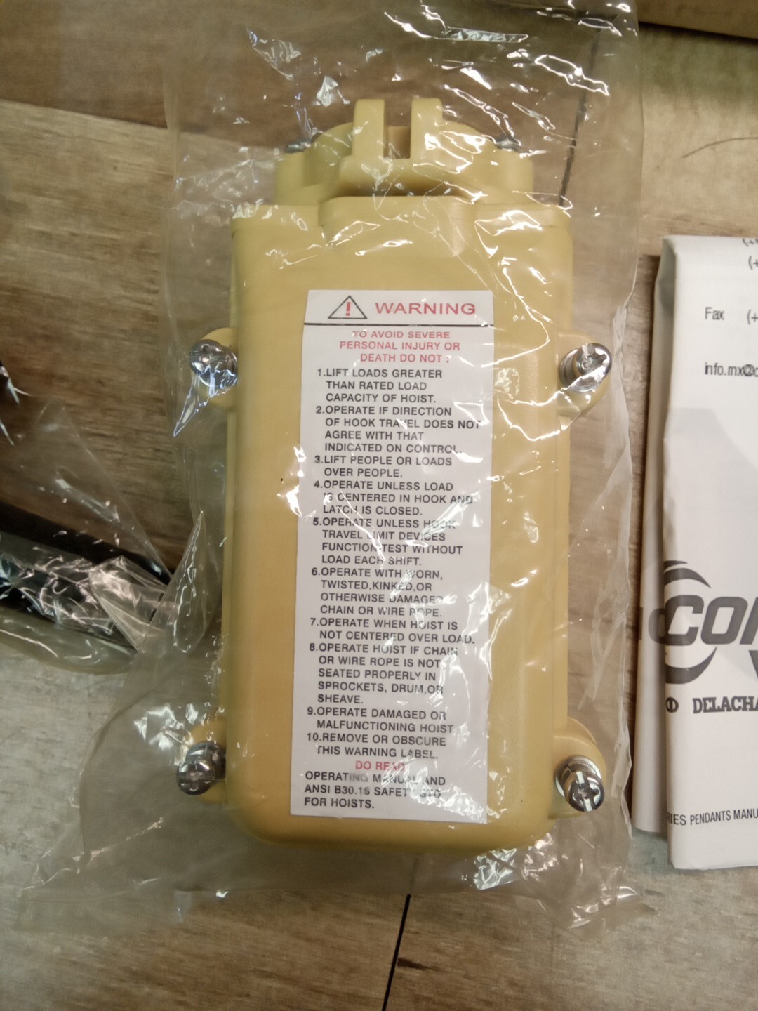Conductix 80Series 2-Button Switch 3069573/XA-34215