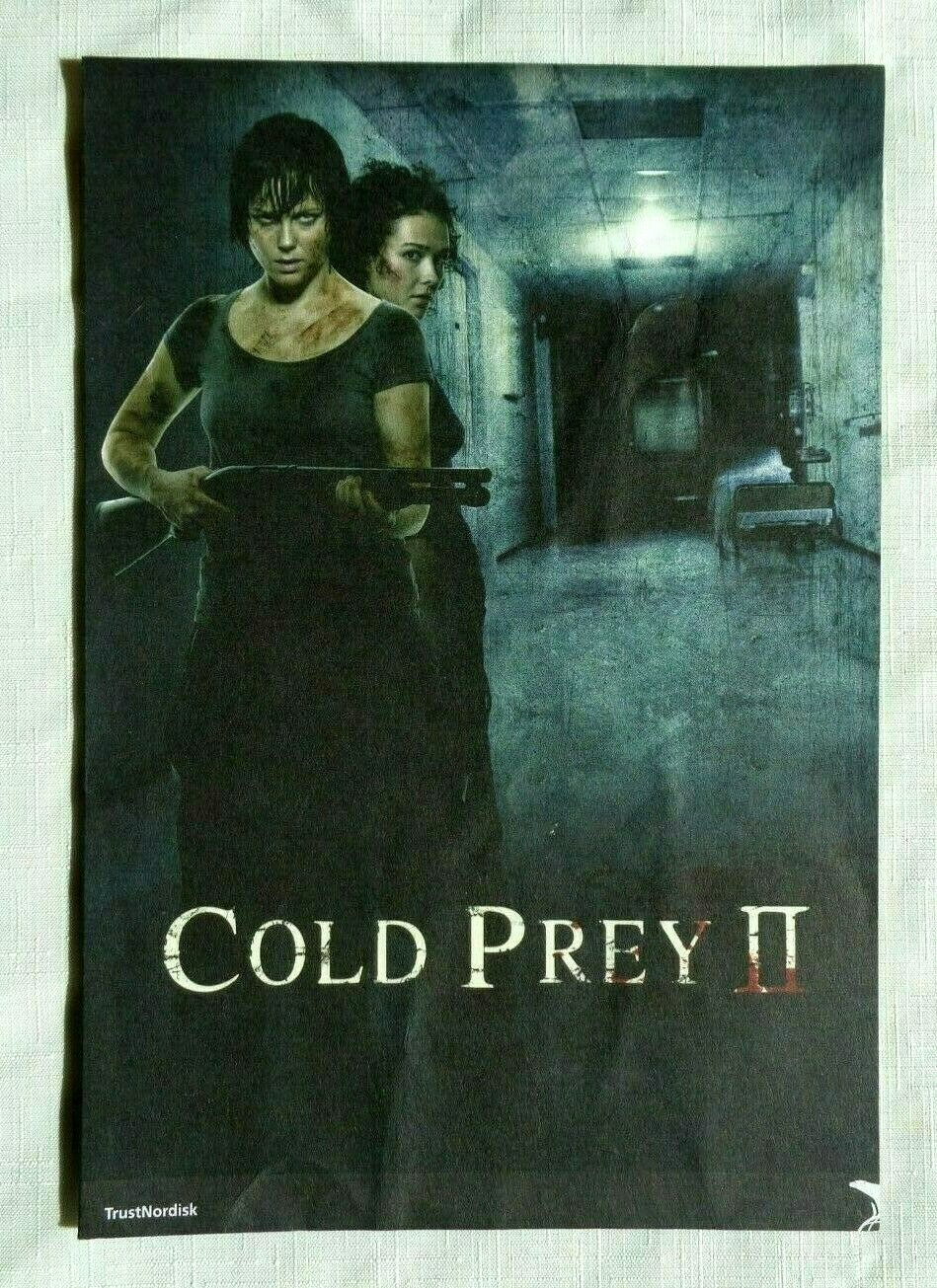 Cold Prey 2 Resurrection aka Fritt Vilt 2  2008 Norwegian horror Sell Sheet