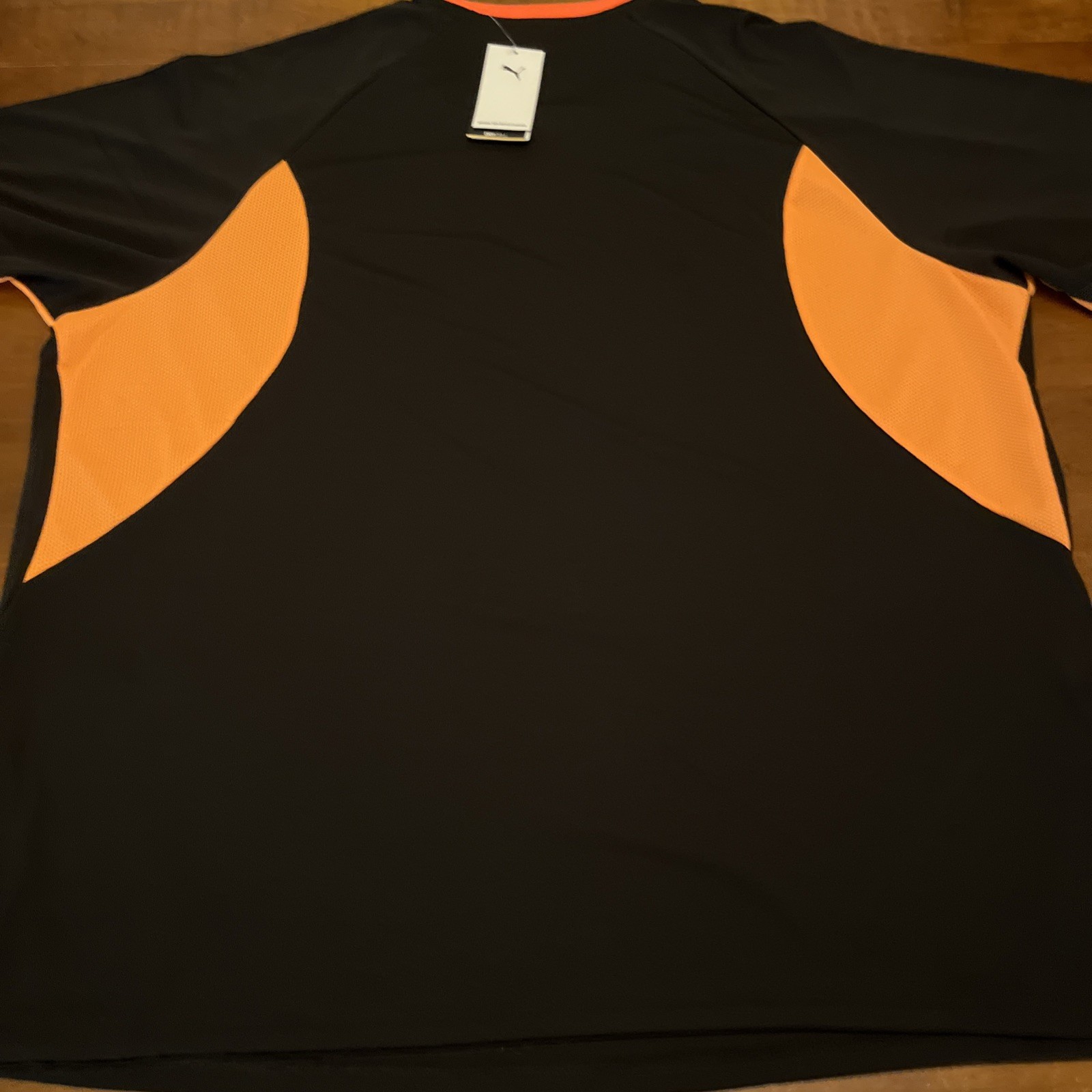 Puma LIGA Jersey Medium Black-Heat-Fire Med M