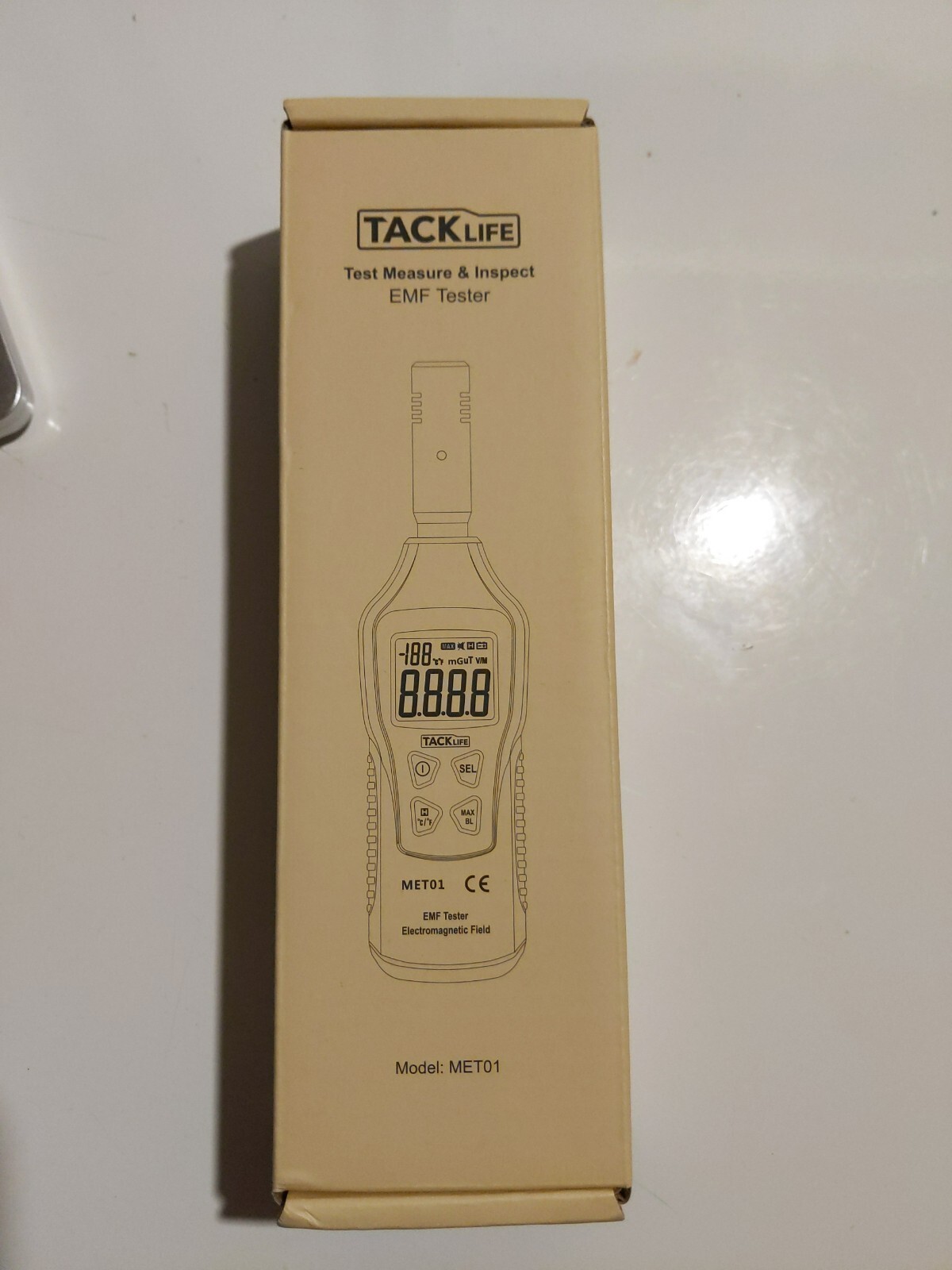Tack Life Test Measure & Inspect EMF Tester MET01 New #S15