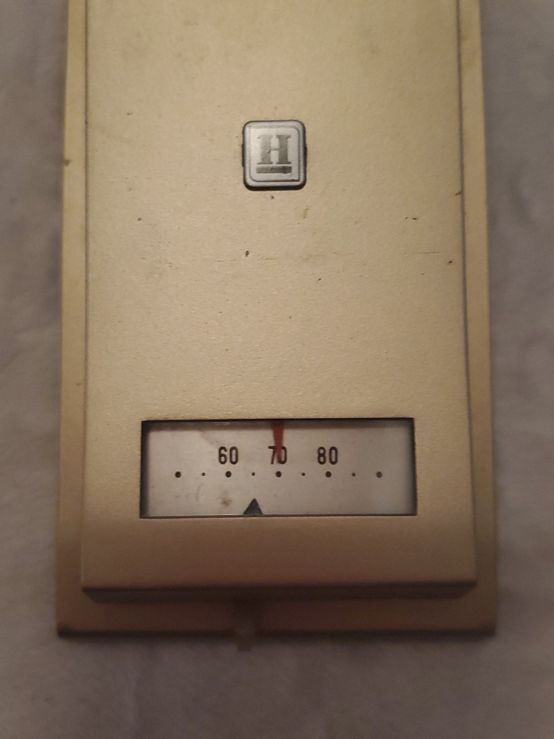 Honeywell T88A Rectangular Wall Room Thermostat Two Wire Low Voltage With Paper